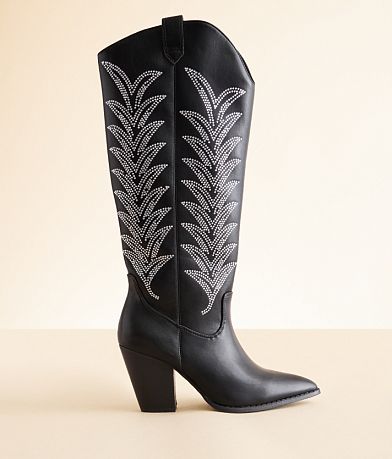 Beast Fashion Autumn Glitz Western Boot front view