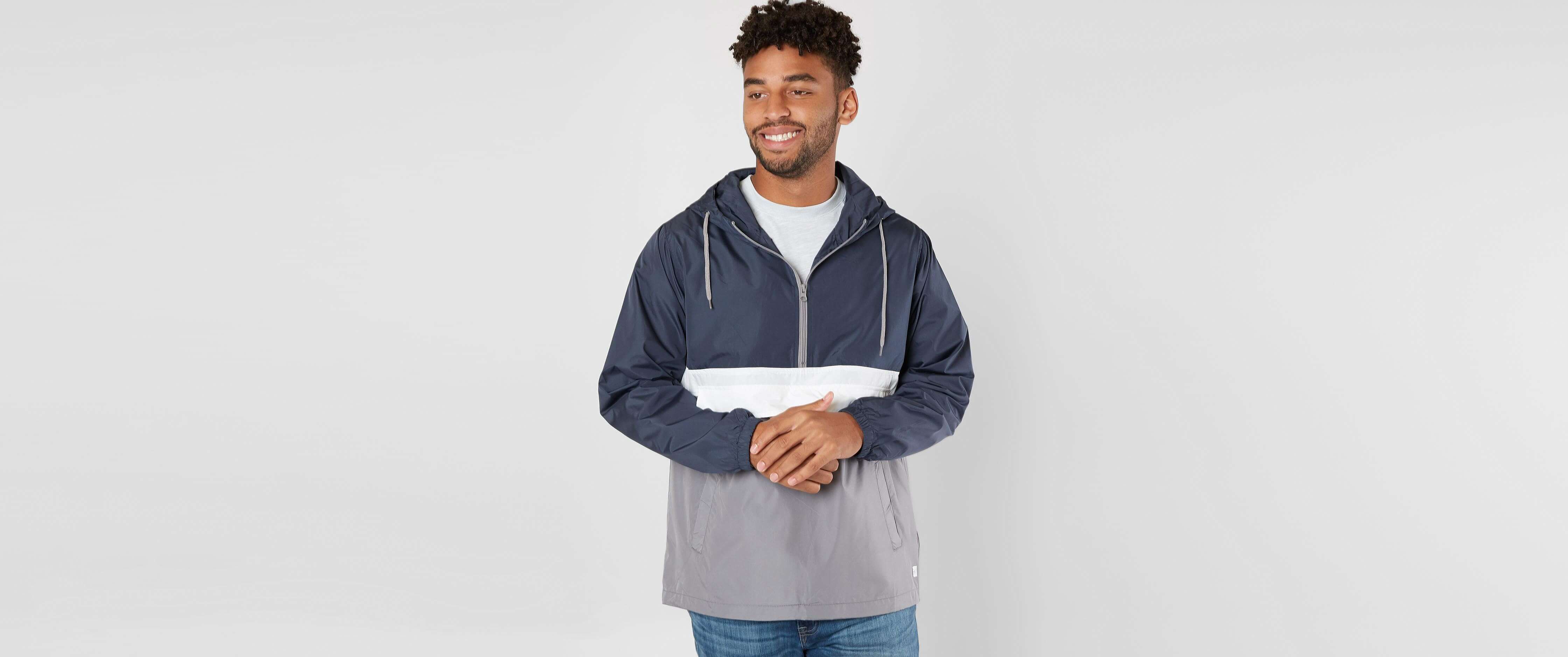 Departwest Color Block Windbreaker Jacket