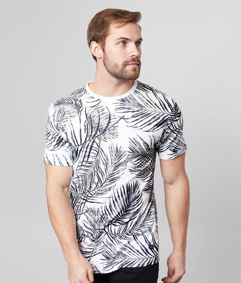 Departwest Palm Tree T-Shirt - Men's T-Shirts in White | Buckle