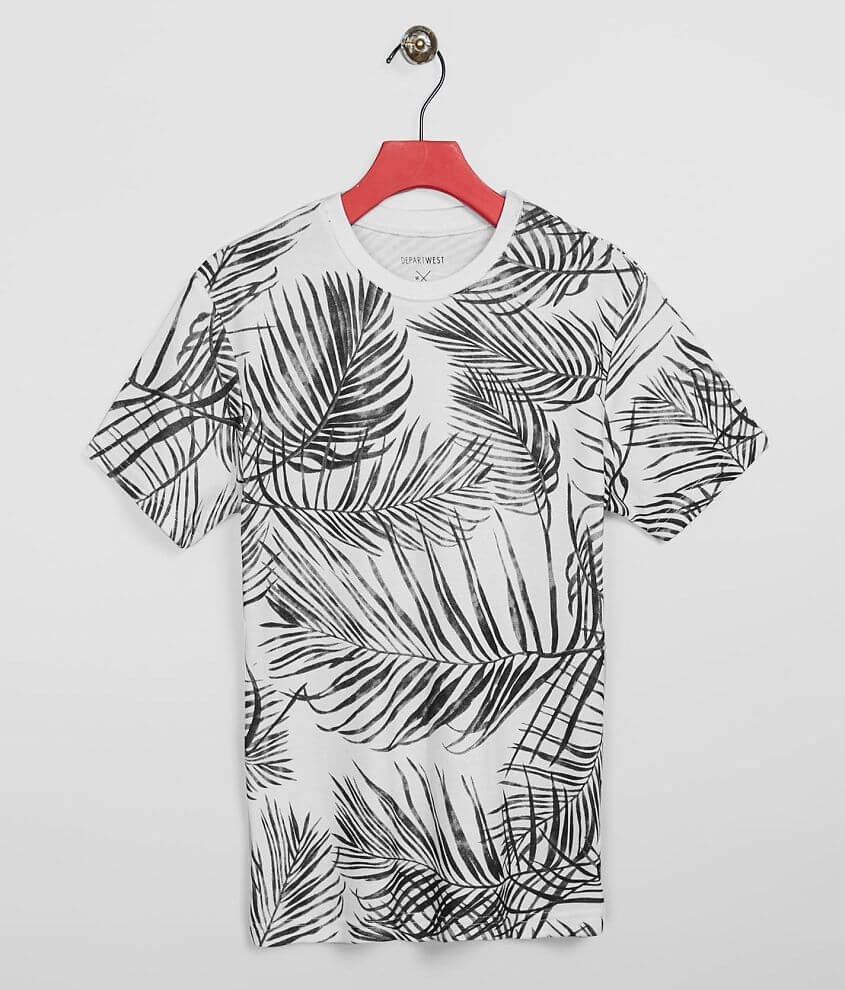 Boys - Departwest Palm Leaves T-Shirt front view