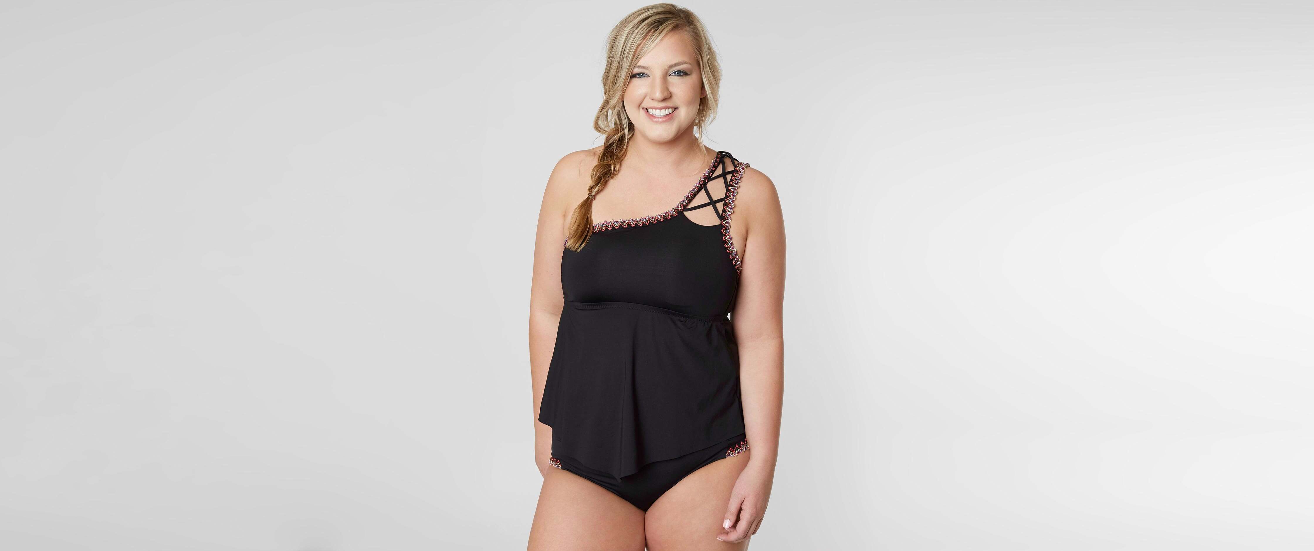 becca plus size swimwear