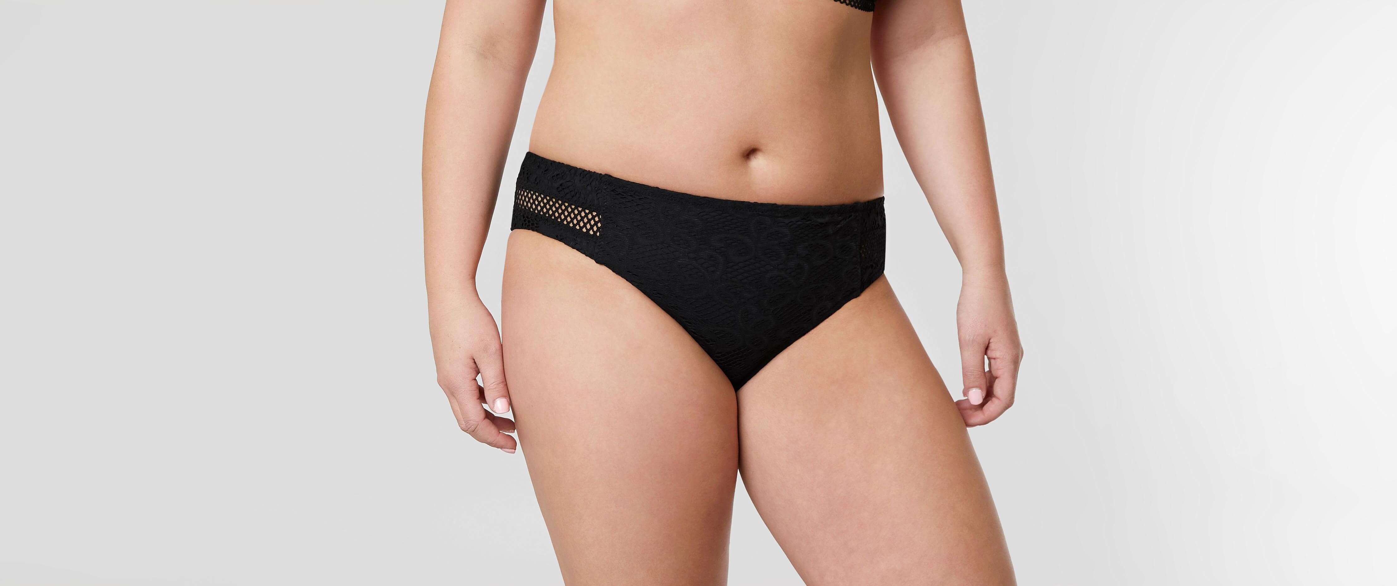Becca Crochet Swimwear Bottom - Plus Size Only