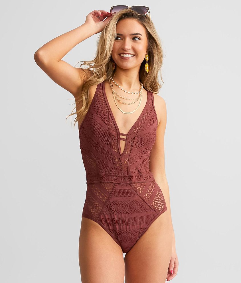 Becca Swim Color Play Swimsuit front view
