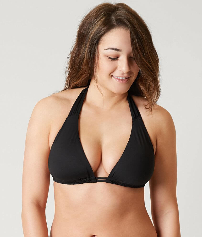 Becca Color Code D-Cup Halter Bikini Top