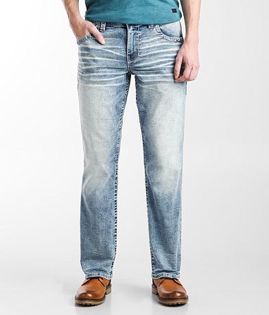 Buckle Black Eleven Straight Stretch Jean front view