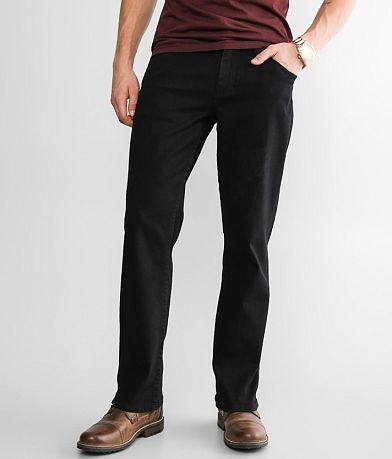 Men's Buckle Black Straight Leg Jeans | Buckle