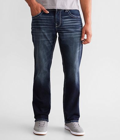 Men's Buckle Black Straight Leg Jeans | Buckle