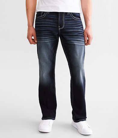 Buckle Black Eleven Straight Stretch Jean front view
