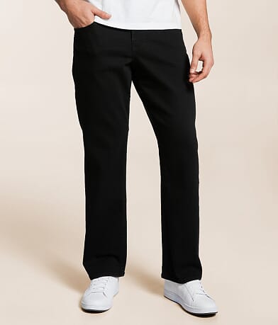 Buckle Black Eleven Straight Stretch Jean front view