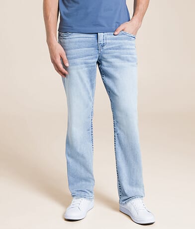 Buckle Black Eleven Straight Stretch Jean front view