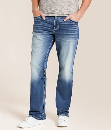 Buckle Black Vintage Eleven Straight Stretch Jean front view