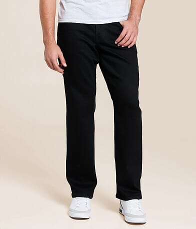 Buckle Black Eleven Straight Stretch Jean front view