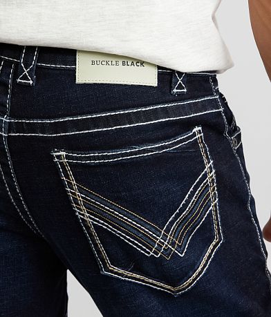 Buckle Black Three Boot Stretch Jean BACK_POCKET