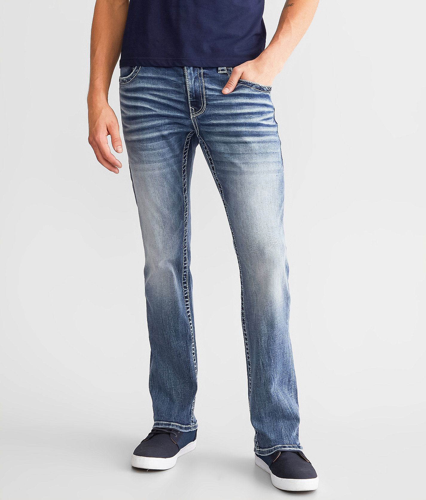 Buckle Black Three Straight Stretch Jean - Men's Jeans In Cypress | Buckle