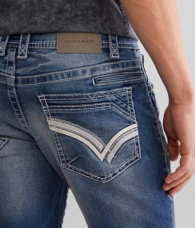 Buckle Black Three Boot Stretch Jean BACK_POCKET