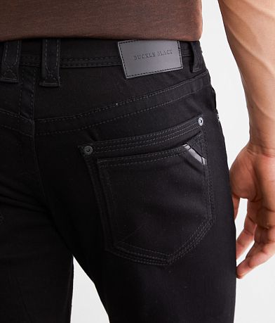 Buckle Black Three Boot Stretch Jean BACK_POCKET