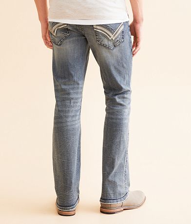 Buckle Black Three Boot Stretch Jean BACK