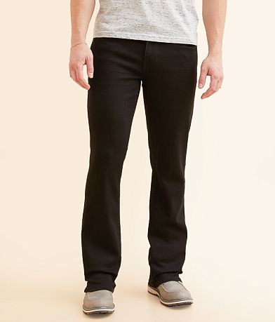 Buckle Black Three Boot Stretch Jean front view