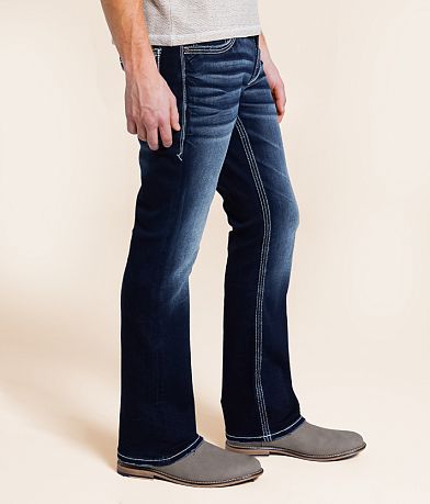 Buckle Black Three Boot Stretch Jean full right side view