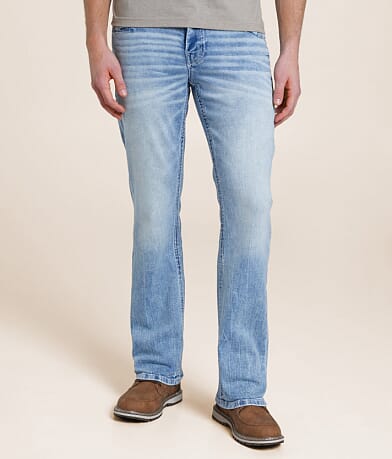 Buckle Black Three Boot Stretch Jean front view