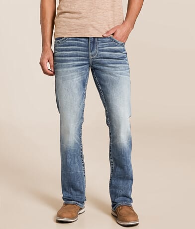 Buckle Black Three Boot Stretch Jean front view