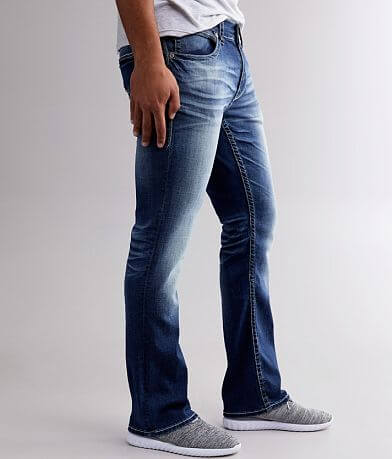 Buckle Black Three Boot Stretch Jean full right side view