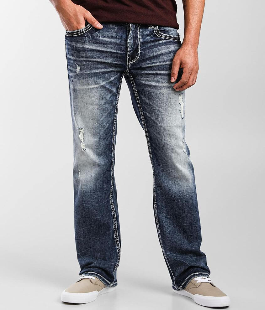 Men buckle clearance jeans