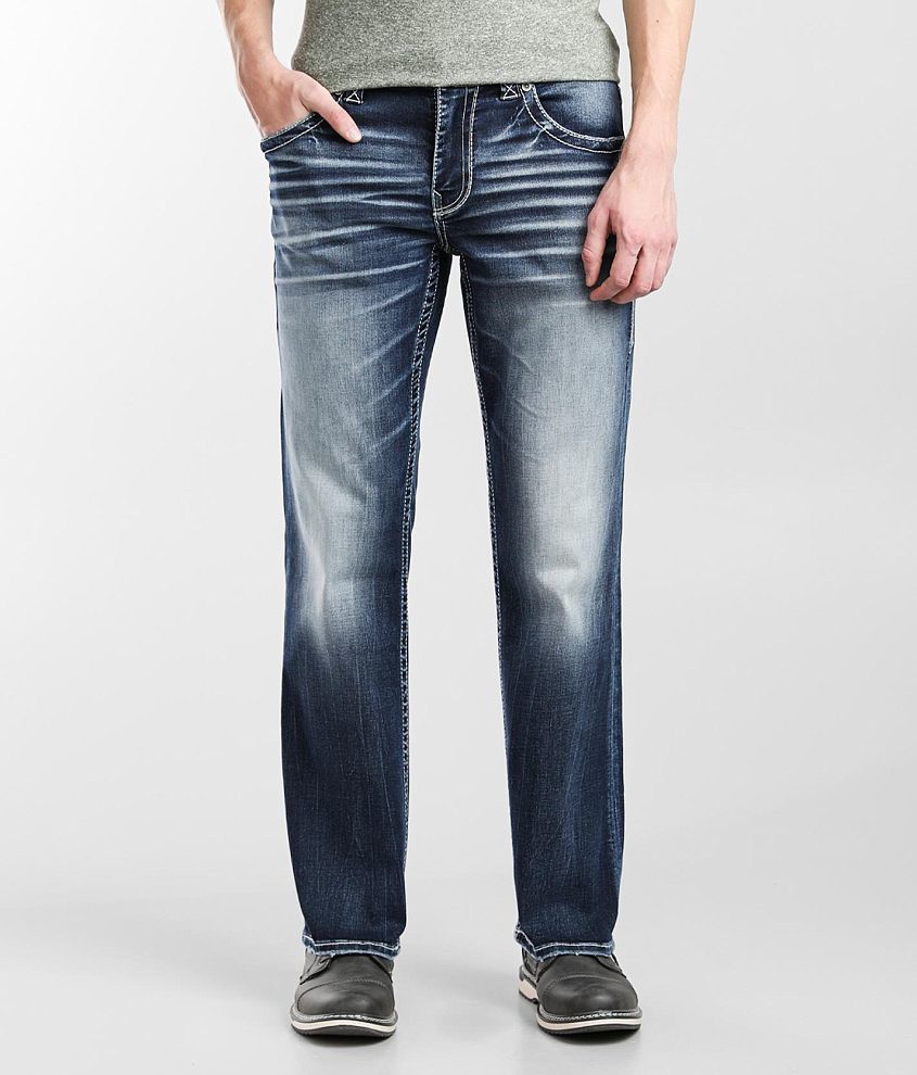 Buckle Black Nine Boot Stretch Jean Men's Jeans in Helles Buckle