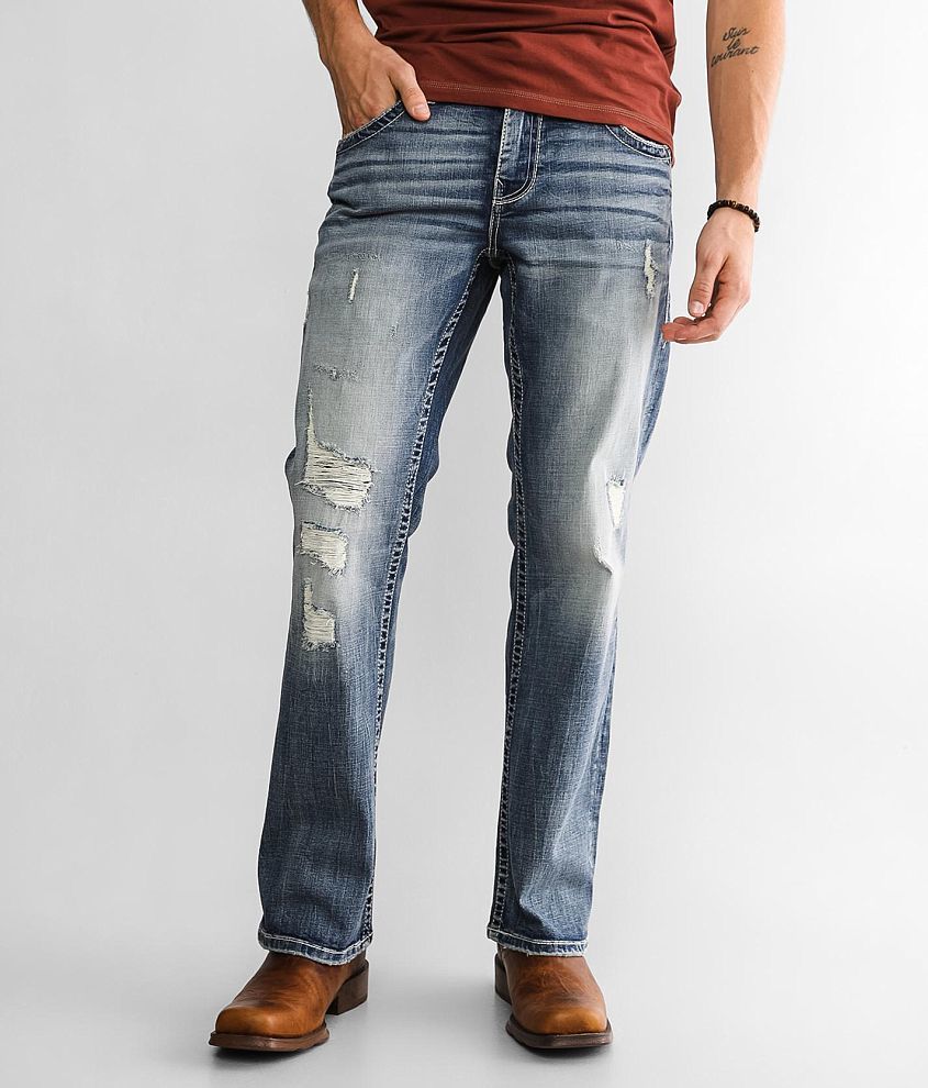 Buckle slim bootcut on sale jeans