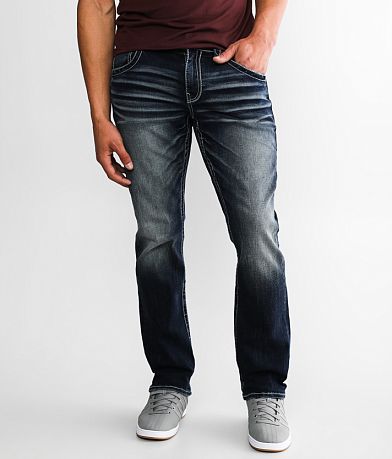 Buckle Black Nine Straight Stretch Jean front view