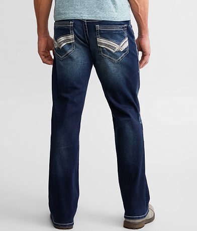 Buckle Black Nine Boot Stretch Jean BACK