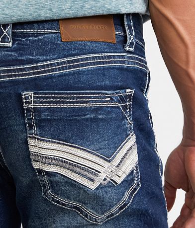 Buckle Black Nine Boot Stretch Jean BACK_POCKET