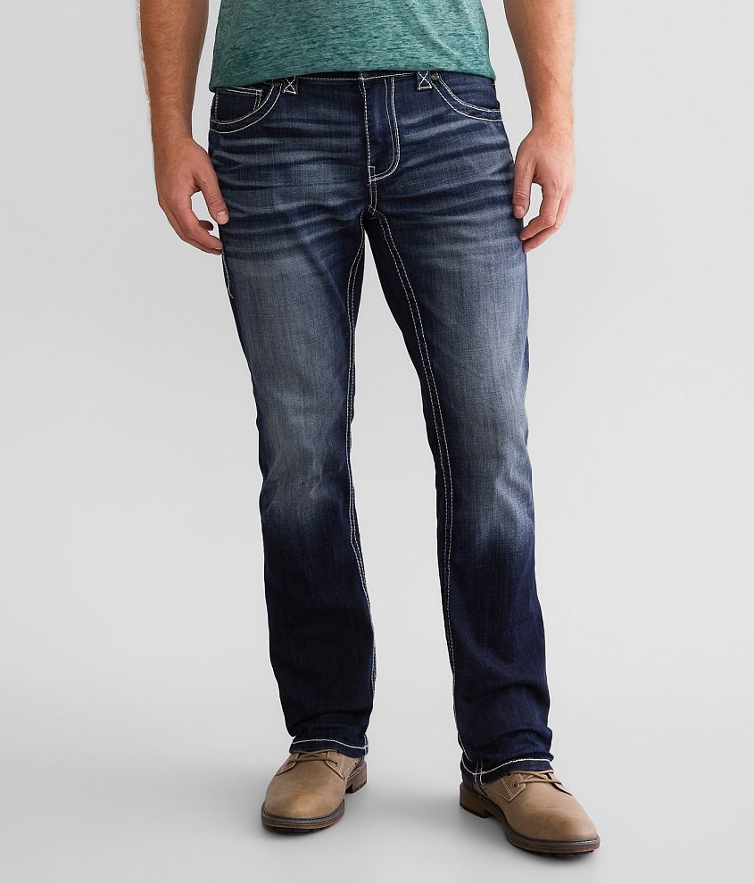 Buckle Black Nine Straight Stretch Jean - Men's Jeans in Hawthorn | Buckle