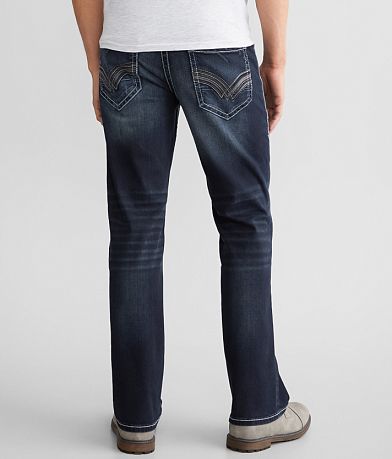 Buckle Black Nine Boot Stretch Jean BACK