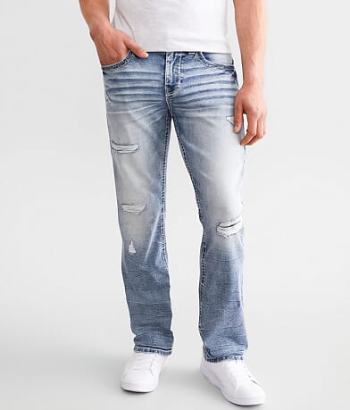 Buckle Black Nine Straight Stretch Jean front view
