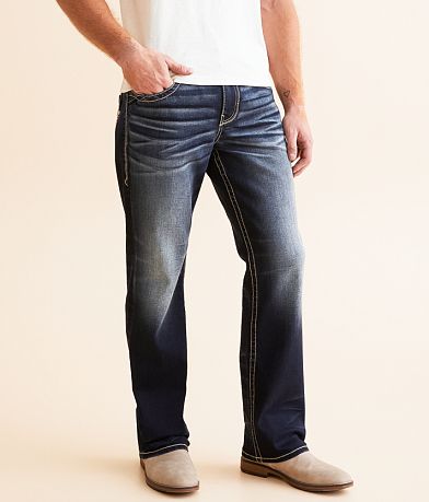 Buckle Black Nine Boot Stretch Jean front view