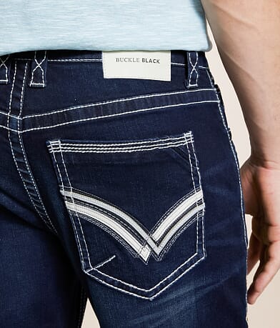 Buckle Black Nine Straight Stretch Jean - Men's Jeans in Elvire | Buckle