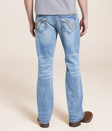 Buckle Black Nine Boot Stretch Jean back view