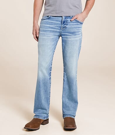 Buckle Black Nine Boot Stretch Jean front view