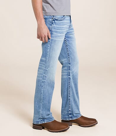 Buckle Black Nine Boot Stretch Jean full right side view