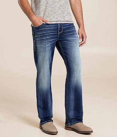 Buckle Black Nine Boot Stretch Jean front view