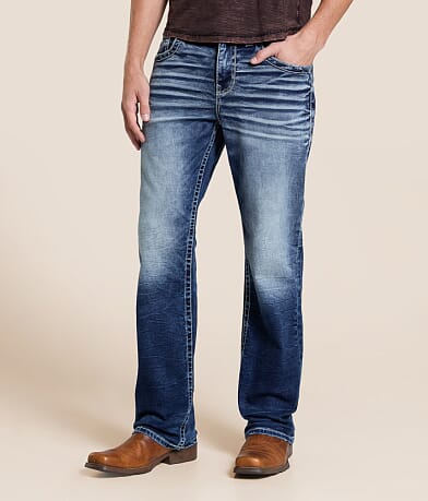 Buckle Black Nine Boot Stretch Jean front view