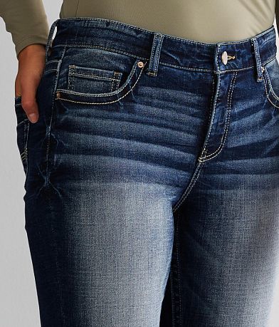 BKE Gabby Flare Stretch Jean misc detail 1 view