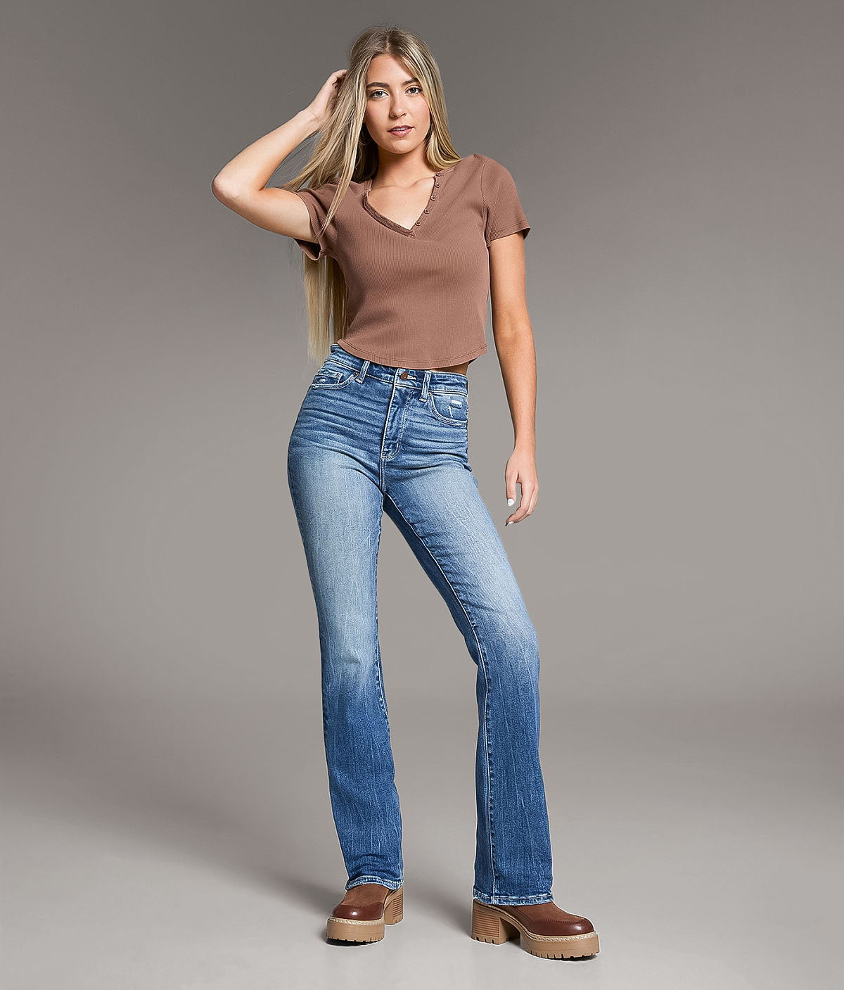 BKE Parker Tailored Boot Stretch Jean — Cuellar by Buckle