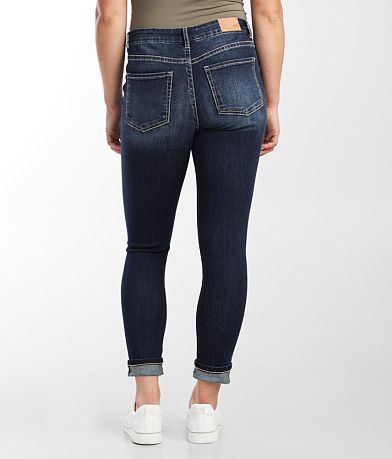 BKE Gabby Ankle Skinny Stretch Cuffed Jean BACK