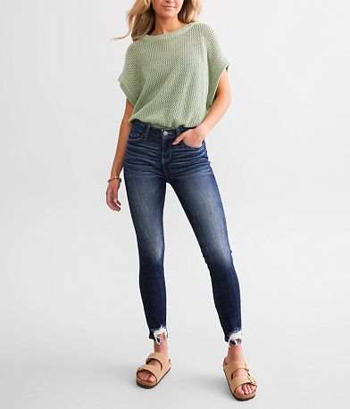 BKE Stella Mid-Rise Ankle Skinny Stretch Jean front view