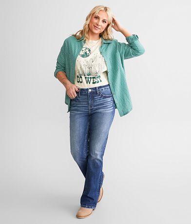 BKE Gabby Boot Stretch Jean misc detail 1 view