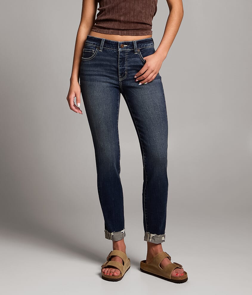 Payton Ankle Skinny Stretch Cuffed Jean - thumbnail 2