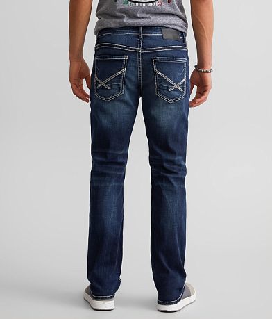 BKE Alec Straight Stretch Jean back view