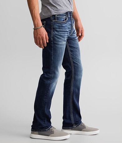 BKE Alec Straight Stretch Jean full right side view